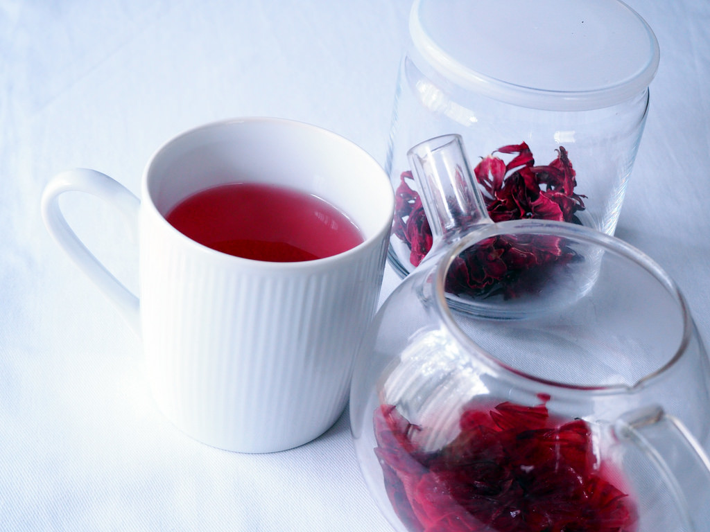 hibiscus tea photo