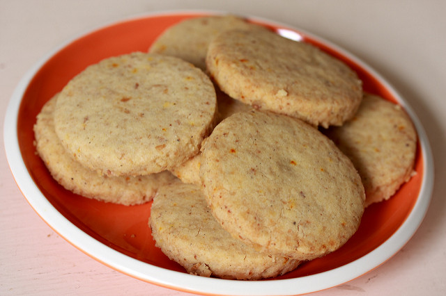 Walnut and Orange Biscuits